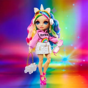 Ігровий набір з лялькою Rainbow High Creative Crystals Амая (121411) - Pampik - 10