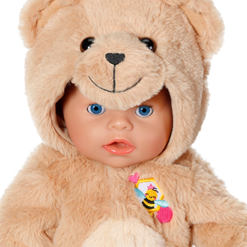 Одяг для ляльки Baby Born Комбінезон ведмедика, 43 см (836088) - Pampik - 3