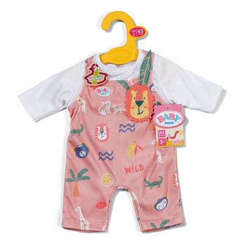 Одяг для ляльки Baby Born Комбінезон Джунглі, 43 см (871669) - Pampik - 2