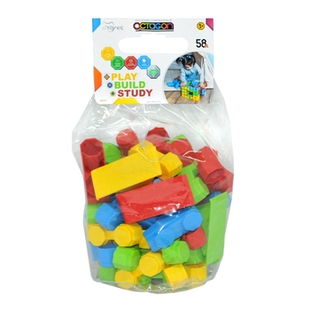 Конструктор Tigres Octagon, 58 элементов (39777) - Pampik