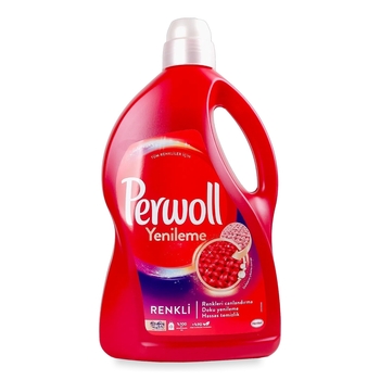 Засіб для прання Perwoll Renew Color для кольорових речей, 2.97 л - Pampik