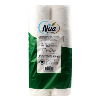Папір туалетний Nua тришаровий, 32 рулони - Pampik - 2