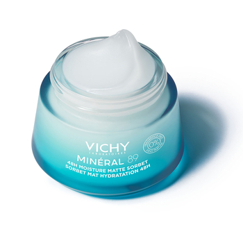 Матувальний гель-сорбет Vichy Mineral 89 48H Moisture Matte Sorbet, 50 мл - Pampik - 3