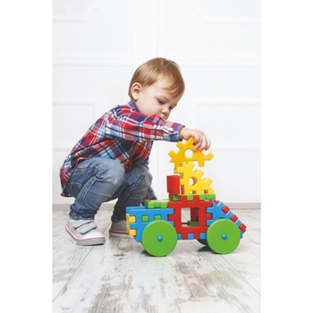 Конструктор Tigres Поєднайко, 25 елементів (39178) - Pampik - 7