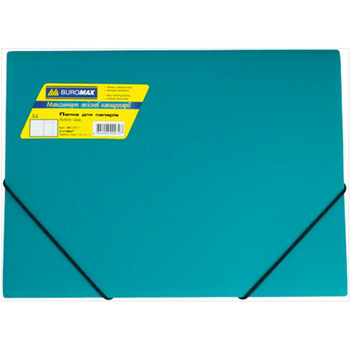 Папка на гумках Buromax Jombax А4, в асортименті (BM.3911-99) - Pampik - 2