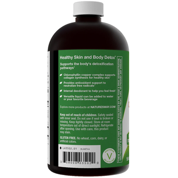 Рідкий Хлорофіл Nature's Way Liquid Chlorophyll, м'ятний смак, 480 мл - Pampik - 3
