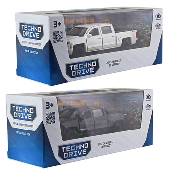 Автомодель TechnoDrive Chevrolet Silverado 2017, 1 шт. в асортименті (250381W) - Pampik - 14