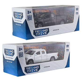 Автомодель TechnoDrive RAM 1500 2019, 1 шт. в ассортименте (250385W) - Pampik - 14