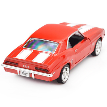 Автомодель TechnoDrive Chevrolet Camaro 1969, красный (250336U) - Pampik - 5