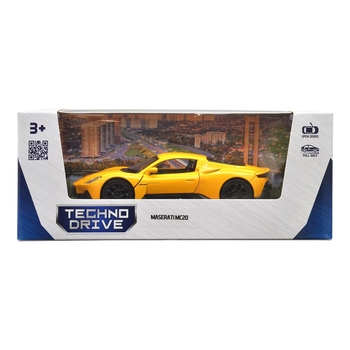 Автомодель TechnoDrive Maserati MC20, желтый (250340U) - Pampik - 8