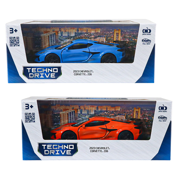 Автомодель TechnoDrive Chevrolet Corvette Z06 2023, 1 шт. в асортименті (250383W) - Pampik - 13