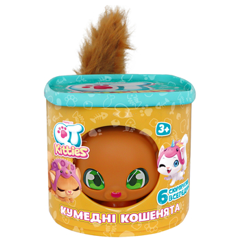 Ігровий набір QT Kitties Кошеня Джинджер (450001-5) - Pampik