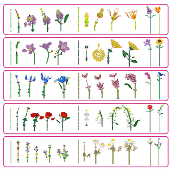 Конструктор у капсулі Max S1 Садові квіти, 1 шт. в асортименті (83184GQ1) - Pampik - 6