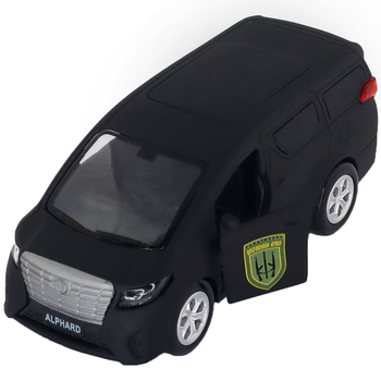 Автомодель TechnoDrive Шевроны Героев Toyota Alphard УДА (KM6011UD) - Pampik - 9