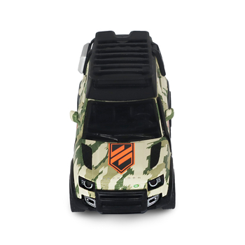 Автомодель TechnoDrive Шевроны Героев Land Rover Defender 110 - 3 ОШБр (250363M2) - Pampik - 7