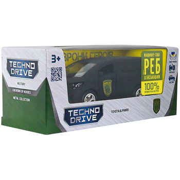 Автомодель TechnoDrive Шевроны Героев Toyota Alphard УДА (KM6011UD) - Pampik - 14