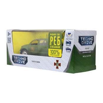 Автомодель TechnoDrive Шевроны Героев Toyota Tundra НГУ (KM60083) - Pampik - 13