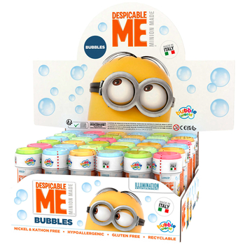 Мильні бульбашки Dulcop Bubble World Міньйони, 60 мл (103001110074) - Pampik - 3