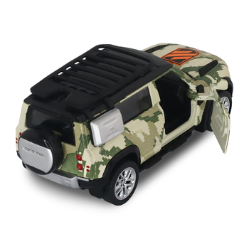 Автомодель TechnoDrive Шевроны Героев Land Rover Defender 110 - 3 ОШБр (250363M2) - Pampik - 10