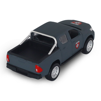 Автомодель TechnoDrive Шевроны Героев Toyota Hilux ОШБр НПУ Лють (KM6118F) - Pampik - 4