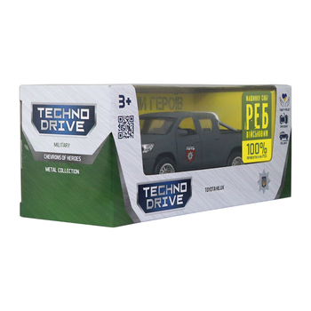 Автомодель TechnoDrive Шевроны Героев Toyota Hilux ОШБр НПУ Лють (KM6118F) - Pampik - 14