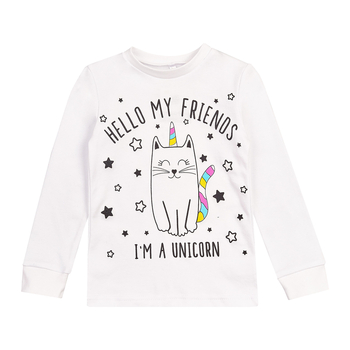 Піжама, що світиться Garnamama Neon PG 158 Рожевий Білий (793402.508418) - Pampik - 6