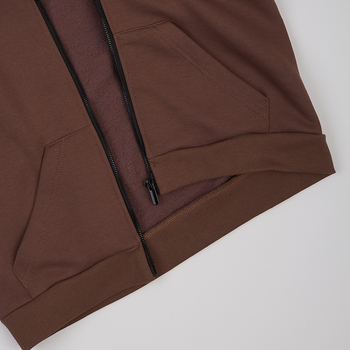 Спортивна кофта на флісі Garnamama Graffiti hoodie 1 140 Коричневый (1036184.1397354) - Pampik - 6