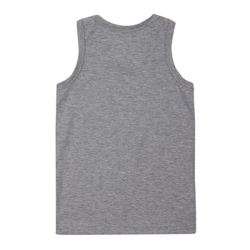 Майка Garnamama Basic vest boy 122-128 Сірий (1035707.1186397) - Pampik - 2