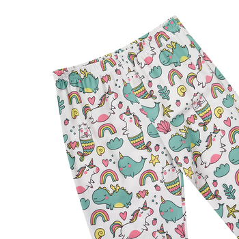 Піжама Garnamama Unicorn 2.0 PG new 122 Белый (902538.1255803) - Pampik - 4