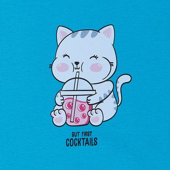 Футболка Garnamama Summer 2024 t-shirt 110-116 Синій (920433.1279964) - Pampik - 4