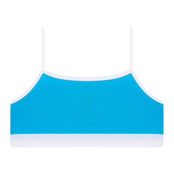 Ліф Garnamama Basic crop tops girl 134-140 Голубой (921645.1190155) - Pampik - 2