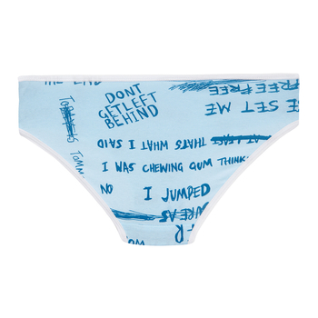 Труси Garnamama I LOVE ART Briefs Basic 110-116 Голубой (882355.10439712) - Pampik - 2