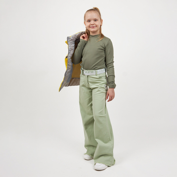 Водолазка Garnamama Basic turtleneck 116-122 Зелений (880331.1235294) - Pampik