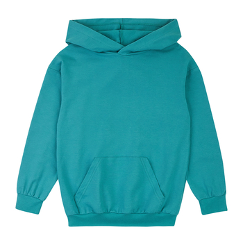 Худі Garnamama Basic Hoodie 2-х нитка 134 Зелений (1008885.11408815) - Pampik