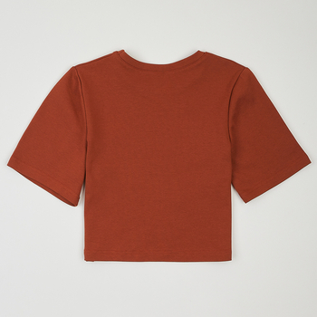 Кроп-топ Garnamama Lasting crop t-shirt 146-152 Коричневый (997385.1353365) - Pampik - 2