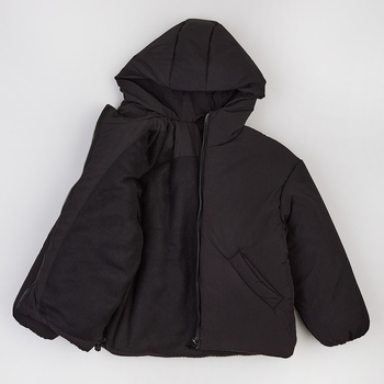 Куртка Garnamama Жатка КРЭШ з капюшоном 128 Черный (1058271.1421781) - Pampik - 3