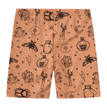 Велосипеди Garnamama Summer 2024 cycling shorts Tatto 122-128 Чорний бежевий (1000212.1225451) - Pampik - 2