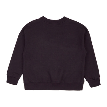 Світшот Garnamama Basic Sweatshirt 2-х нитка 146 Чорний (1021901.1386413) - Pampik - 3