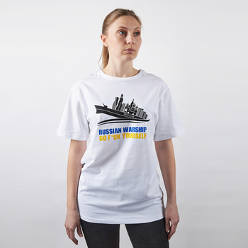 Футболка Garnamama Ukraine t-shirt жен L Белый (868411.1225079) - Pampik - 4