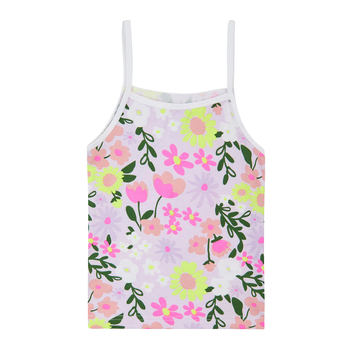 Майка Garnamama Flowers Vests 158-164 Бузковий (951912.1273251) - Pampik