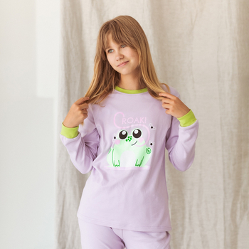 Піжама, що світиться Garnamama Neon PG 158 Сиреневый (859111.5084167) - Pampik - 8