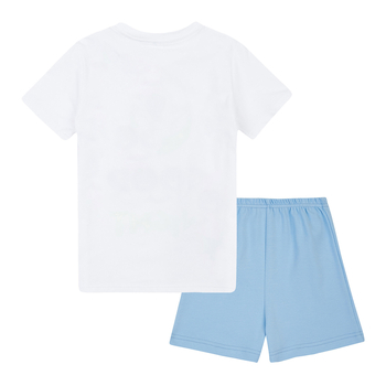 Піжама, що світиться Garnamama Neon PG Summer 146 Білий Блакитний (996976.9877355) - Pampik - 2