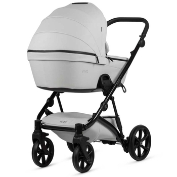 Универсальная коляска 2 в 1 Tutis Viva 5+ Essential Leather Cloud (1452085) - Pampik - 5