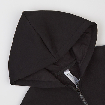 Бомбер утеплений Garnamama Oversize sport hood с капюшоном накл 122-128 Черный (1043899.1408902) - Pampik - 5