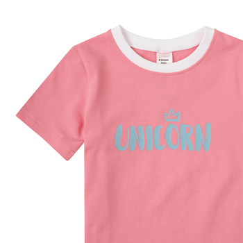 Піжама Garnamama Unicorn 2.0 PG new 134 Розовый (902591.1255804) - Pampik - 3