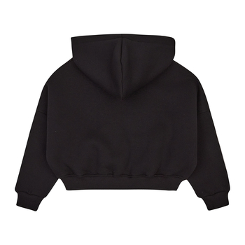 Бомбер утеплений Garnamama Oversize sport hood с капюшоном накл 122-128 Черный (1043899.1408902) - Pampik - 4
