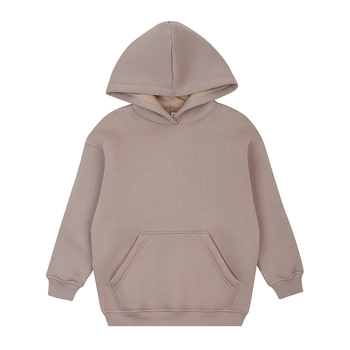 Худі на флісі Garnamama Oversize sport Big 134-140 Бежевый (1041570.1407293) - Pampik - 5