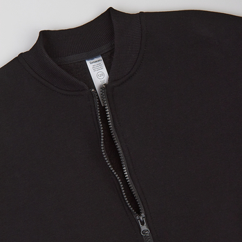 Бомбер утеплений Garnamama Oversize sport zip на молнии 134-140 Черный (1041680.1407301) - Pampik - 6