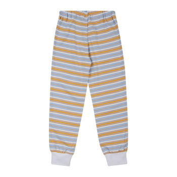 Штаны домашние Garnamama Neon pants, р.122, оранжевый с голубым (1030801.13334614) - Pampik - 2