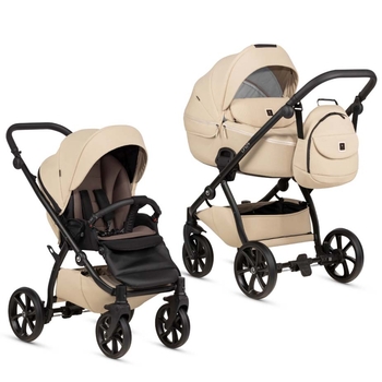 Универсальная коляска 2 в 1 Tutis UNO 5+ Limited Edition Uno Unico Latte - Pampik
